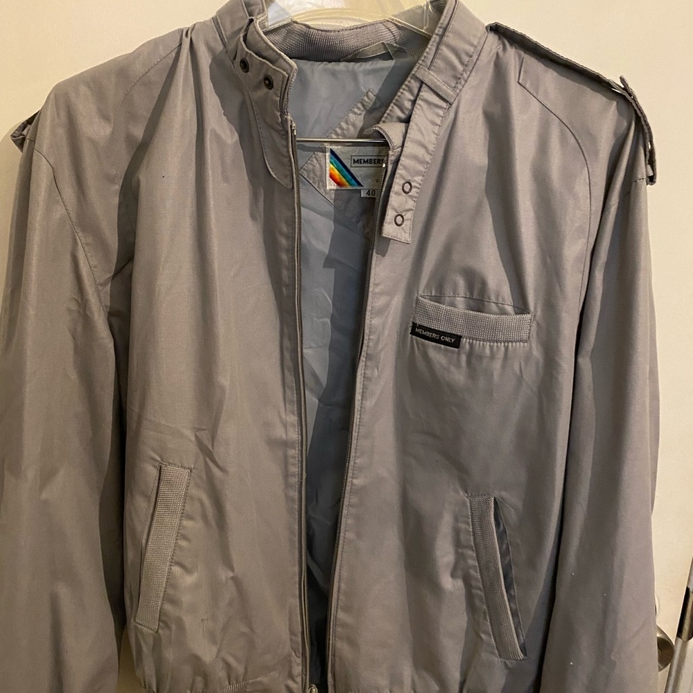 Vintage Members Only Iconic Racer Jacket